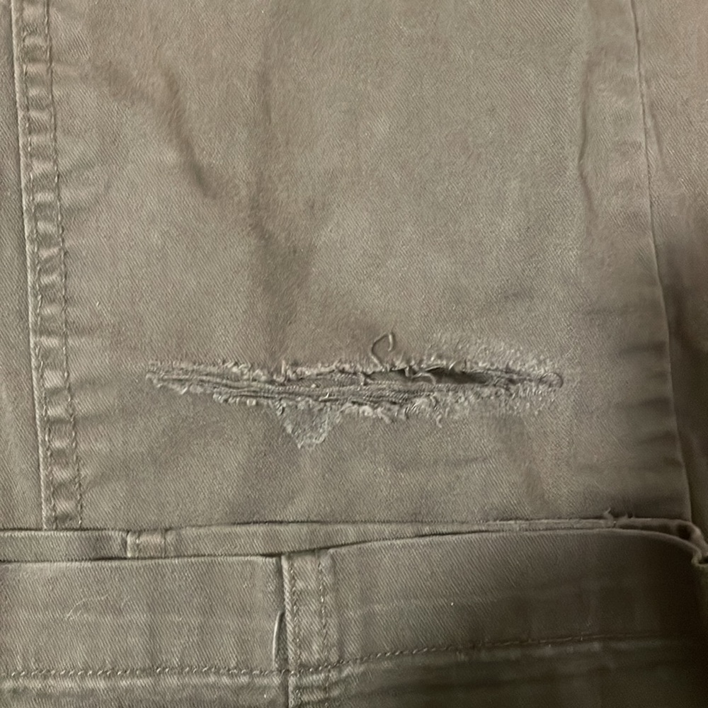 ZARA MENS WIDE LEG DISTRESSED PANTS - Picture 2 of 3